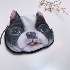 Boston terrier coin purse